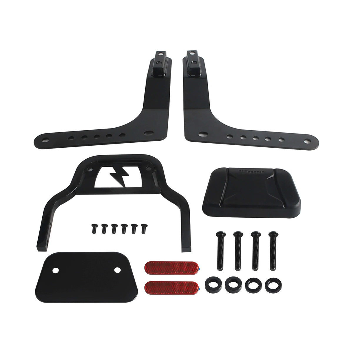 Harley M8 Softail Low Rider S FXLR FXLRS 2018-2025 Club Style Backrests Low profile Fixed Mini Sports Sissy Bar Kit