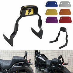 Harley Softail Fat Bob 114 FXFBS FXFB 2018-2025 Club Style Passenger Backrests Low profile Fixed Mini Sports Sissy Bar Kit