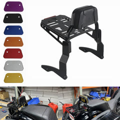 Mini Pad Short Sissy Bar Passenger Backrest Pad For Harley Touring Road King Road Glide Electra Street Glide ST CVO FLHR FLHT FLTRXS 2014-2024