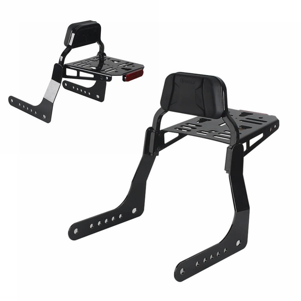 Harley M8 Softail Low Rider S FXLR FXLRS 2018-2025 Motorcycle Passenger Backrests Low profile Fixed Mini Sports Sissy Bar Kit