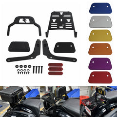 Harley Softail Heritage Classic FLHC FLHCS Hydra-Glide Revival FLI 2018-2025 Club Style Passenger Backrests Low profile Fixed Mini Sports Sissy Bar Kit