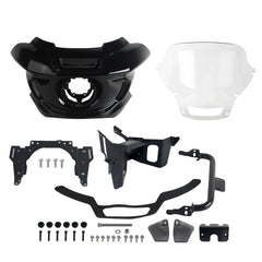 Harley-Davidson Softail Low Rider S 117 FXLRS 2022-2025 ST Style Front Headlight Fairing W/Windshield & Bracket Set