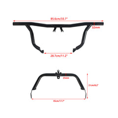 Highway Engine Guard Crash Bar W/Fairing Support Kit For Harley Road Glide FLTR FLTRX ST FLTRXST FLTRXS CVO FLTRXSE FLTRK