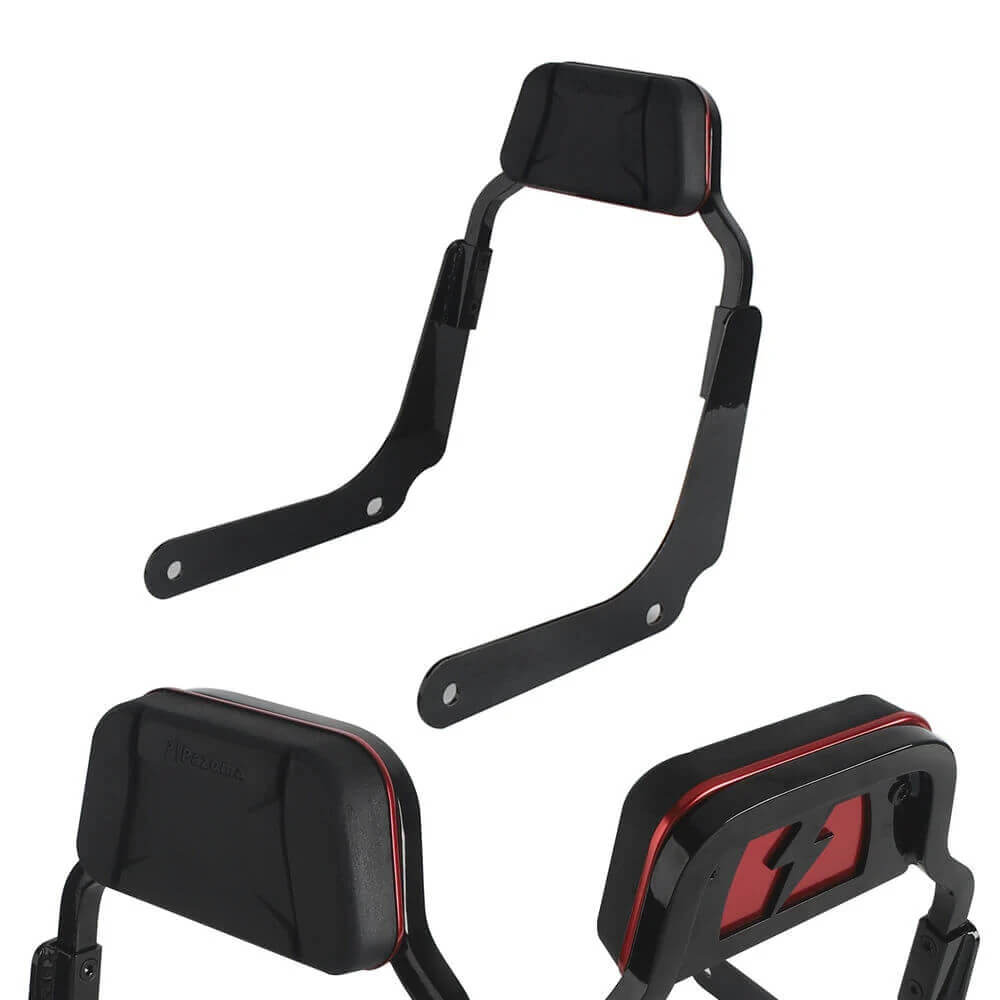 Harley M8 Softail Heritage Classic FLHC FLHCS/ Hydra-Glide Revival FLI 2018-2025 Passenger Backrests Low profile Fixed Mini Sports Sissy Bar Kit