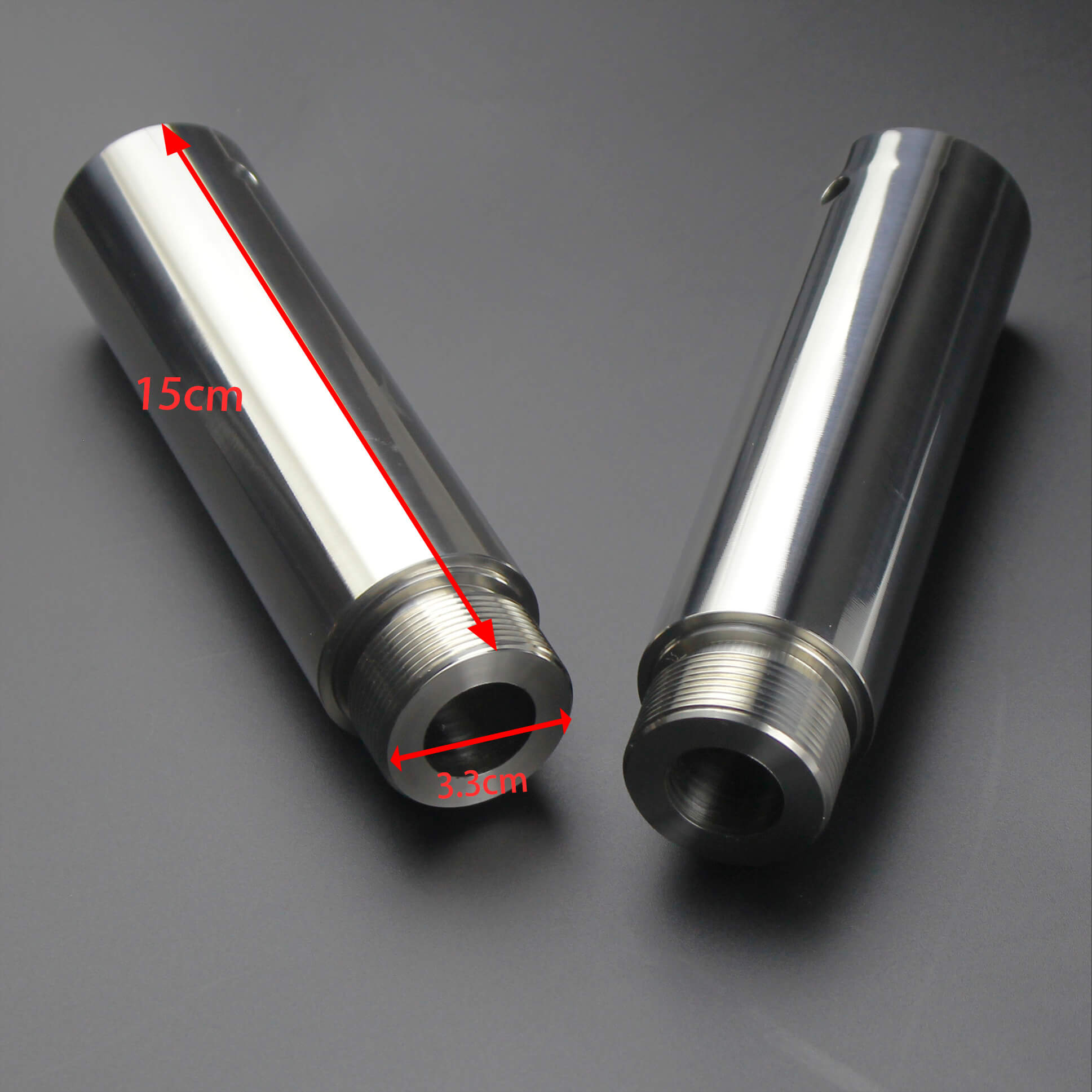 39mm Fork Tube 4" and 5" Extension For Harley Dyna Glide Sportster XL - zjmoto
