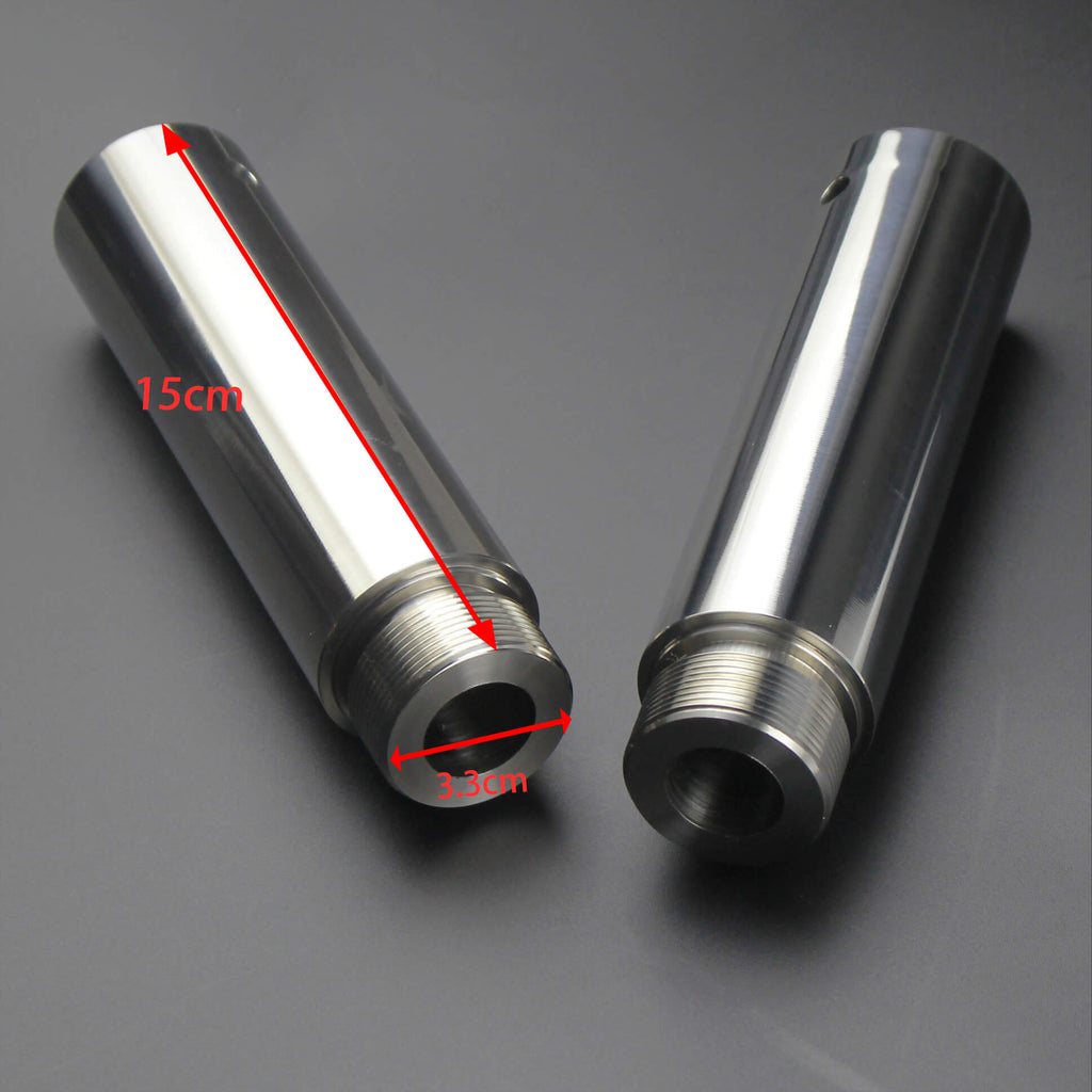 39mm Fork Tube 4" and 5" Extension For Harley Dyna Glide Sportster XL - zjmoto