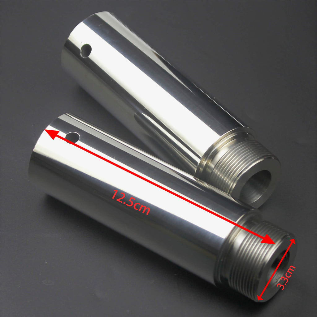 39mm Fork Tube 4" and 5" Extension For Harley Dyna Glide Sportster XL - zjmoto