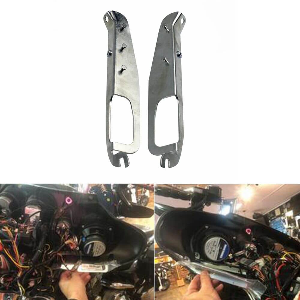 Heavy-Duty Inner Fairing Support Brackets For Harley Davidson Electra Glide - zjmoto