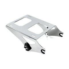 Black / Chrome Luggage Rack Detachable Tour-Pak For Harley Touring Road King 2014-Later - zjmoto