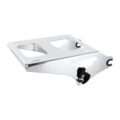 Black / Chrome Luggage Rack Detachable Tour-Pak For Harley Touring Road King 2014-Later - zjmoto