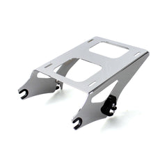 Black / Chrome Luggage Rack Detachable Tour-Pak For Harley Touring Road King 2014-Later - zjmoto