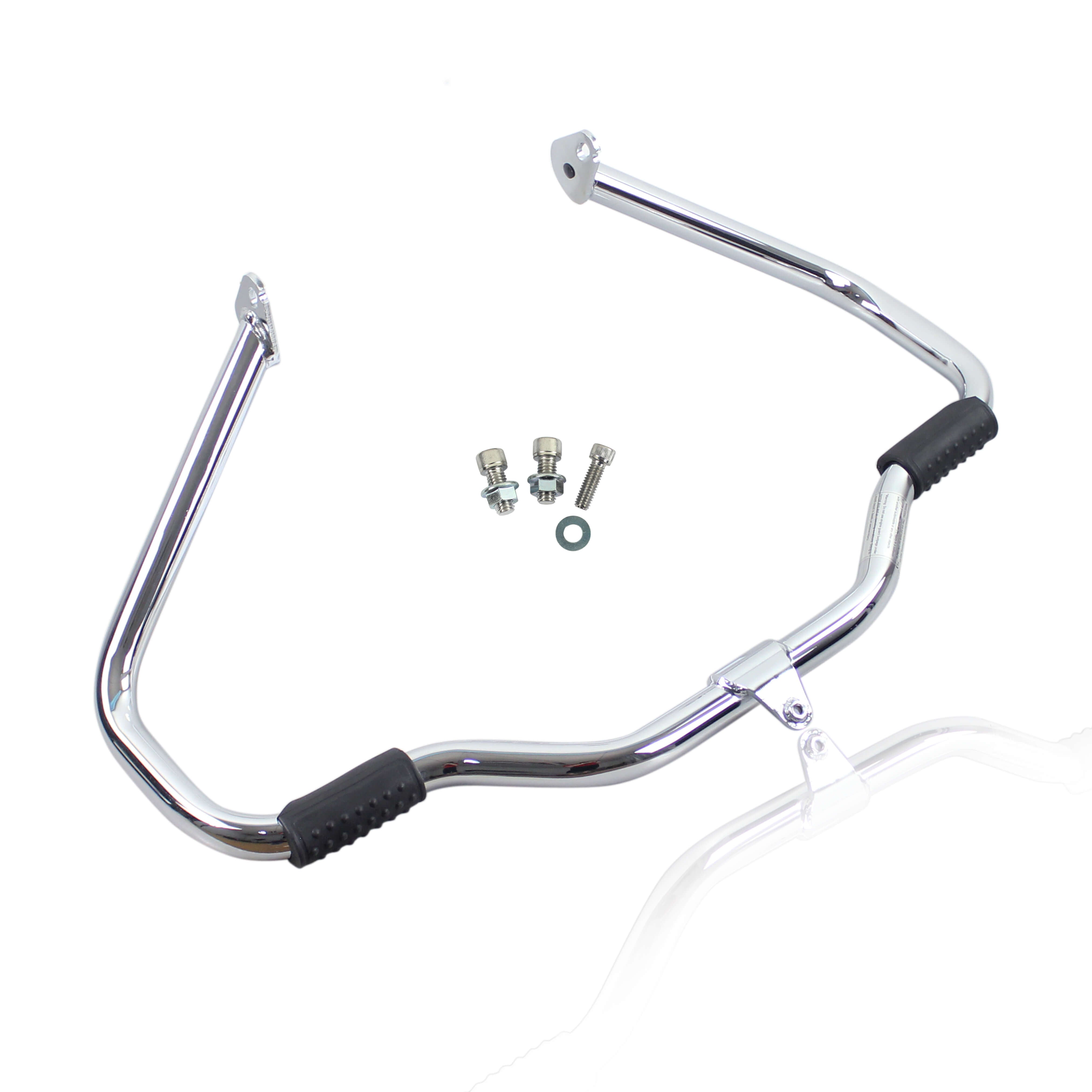 Chrome 1-1/4" Crash Bar For Harley 1997-2008 Touring Models - zjmoto