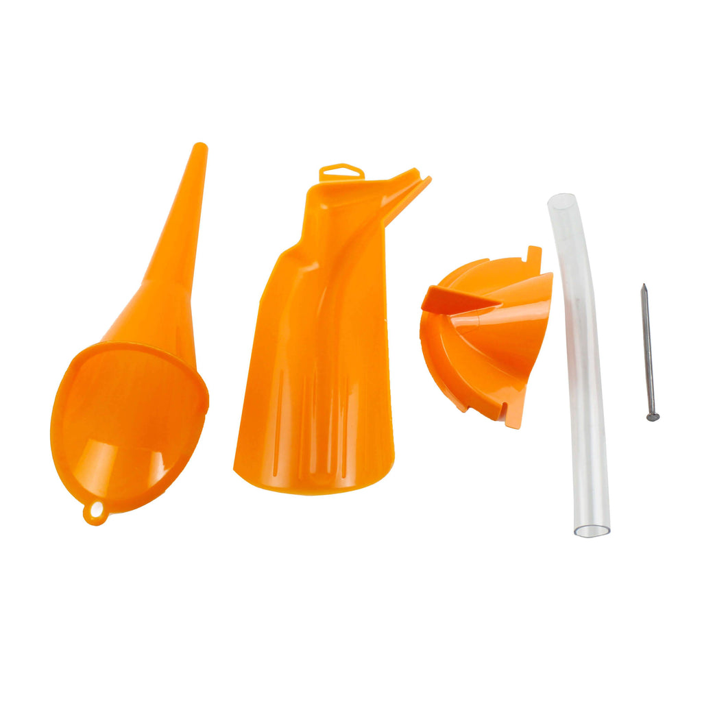 Crankcase Fill Funnel + Primary Case Oil Fill + Drip-Free Oil Funnel For Harley - zjmoto
