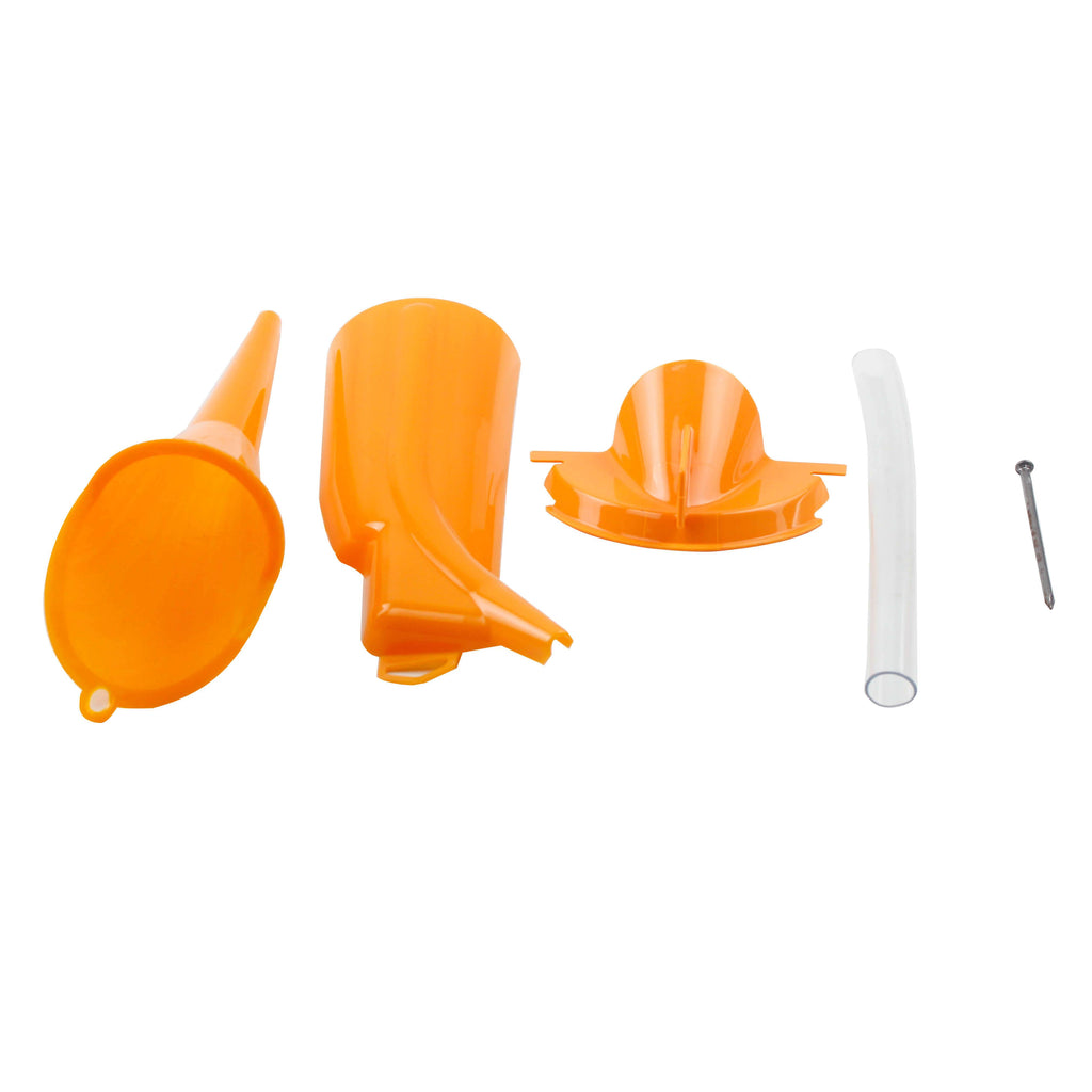 Crankcase Fill Funnel + Primary Case Oil Fill + Drip-Free Oil Funnel For Harley - zjmoto