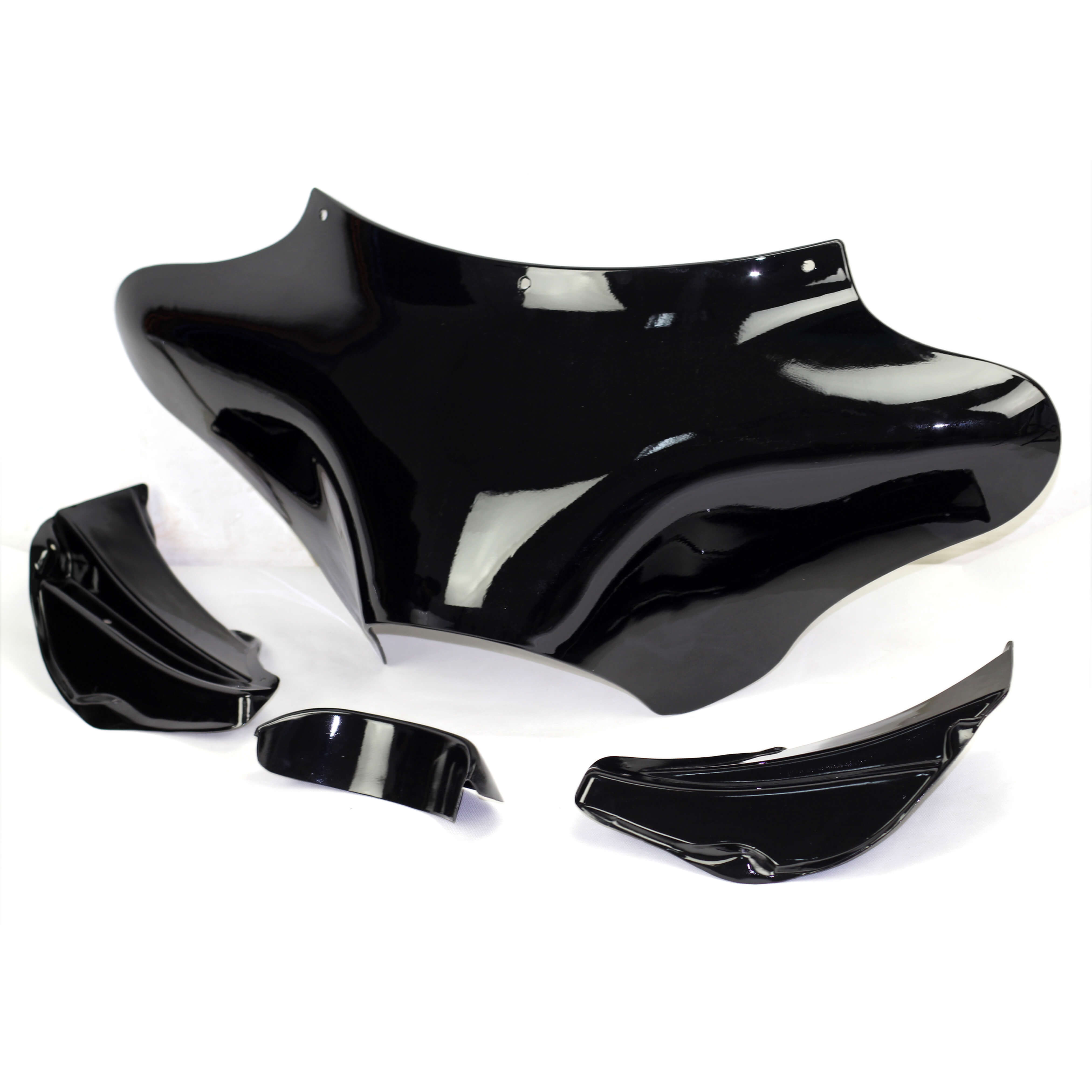 Motorcycle Front Outer Batwing Fairing For H-D Road King - zjmoto