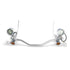 Auxiliary Lighting Bracket Spot Fog Light Turn Signal For Harley Street Glide Road King - zjmoto