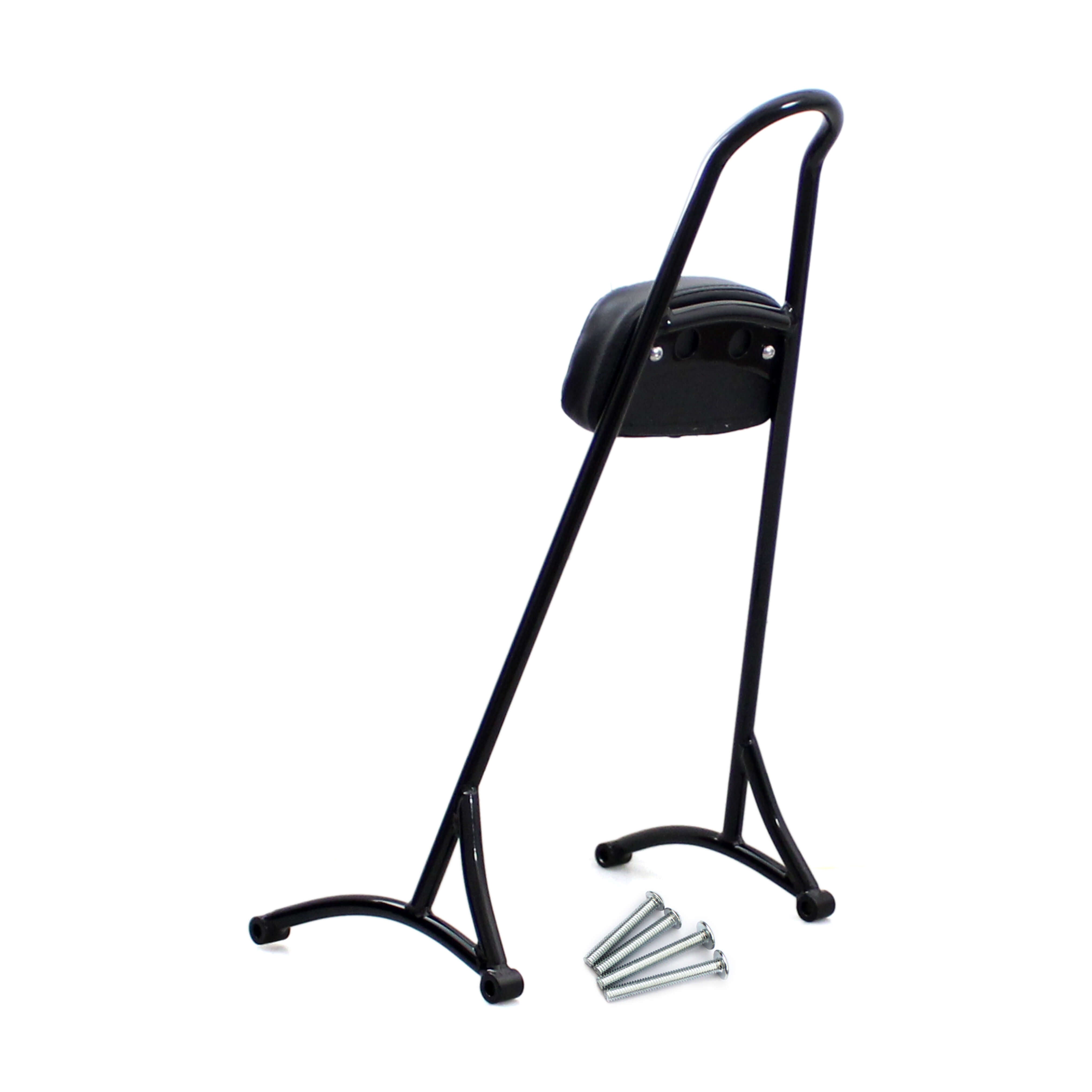 Motorcycle 20" Tall Passenger Sissy Bar Backrest For Harley XL883 XL1200 2004-2017 - zjmoto