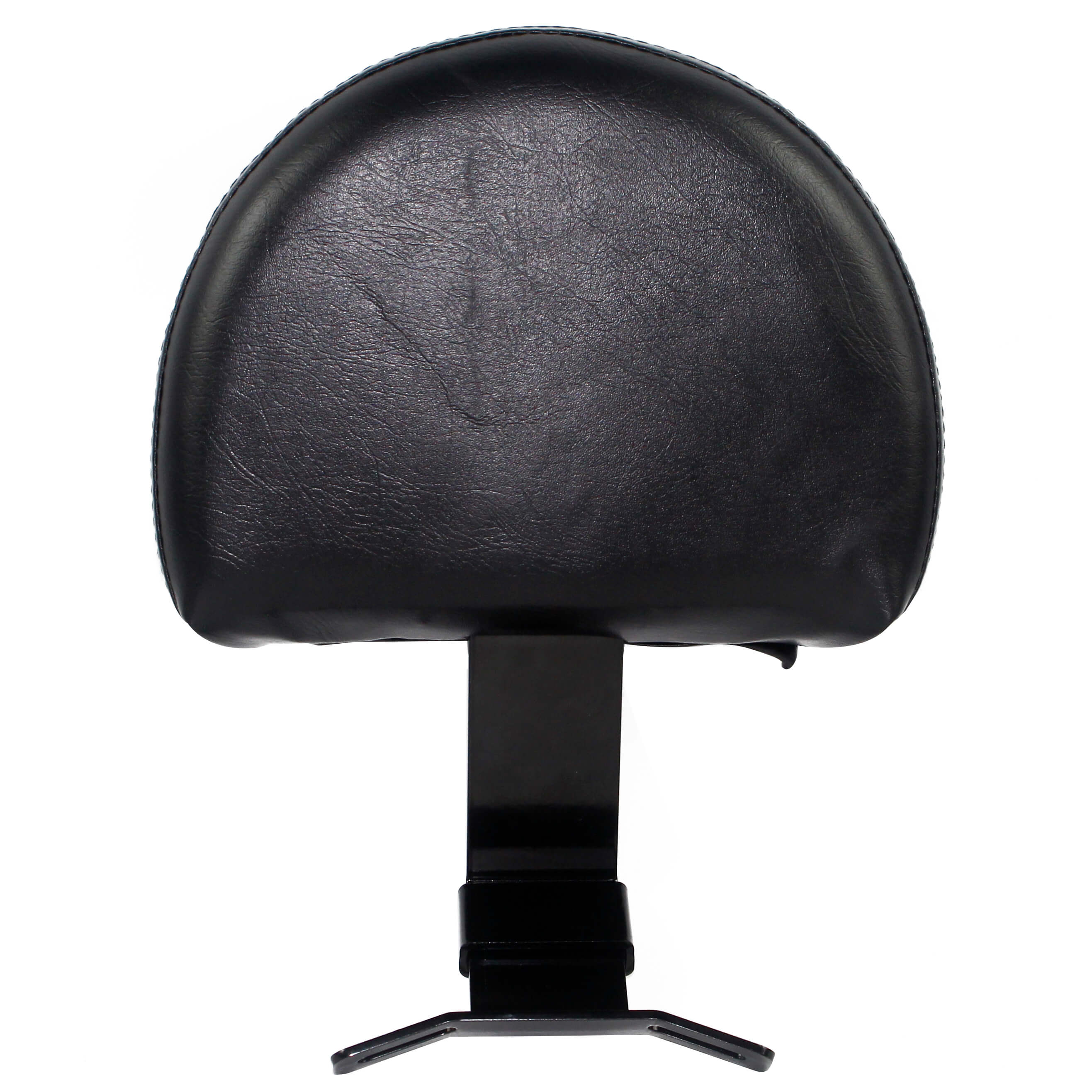Motorcycle Adjustable Rider Backrest Black Pad for Harley Softail 2007-UP - zjmoto