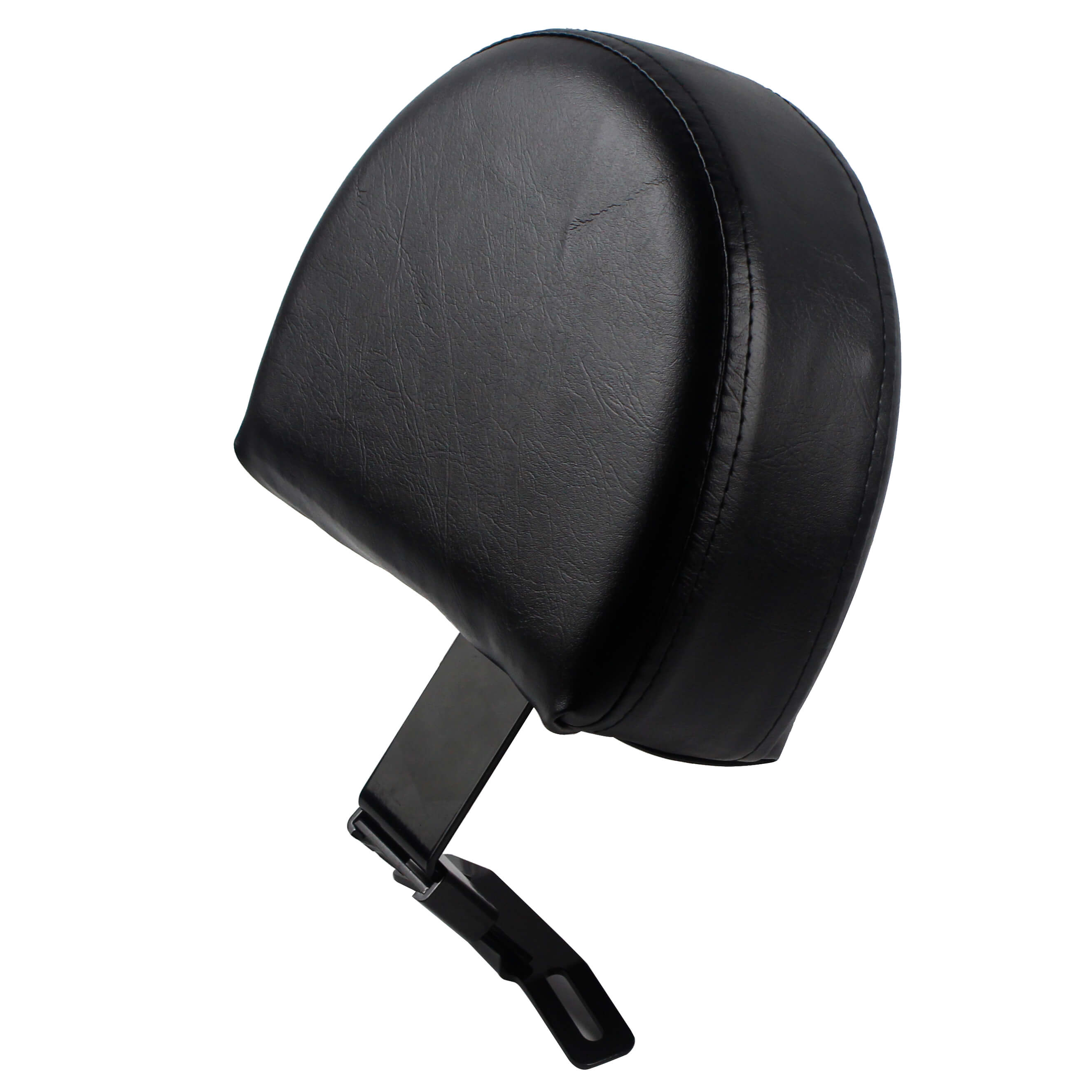 Motorcycle Adjustable Rider Backrest Black Pad for Harley Softail 2007-UP - zjmoto