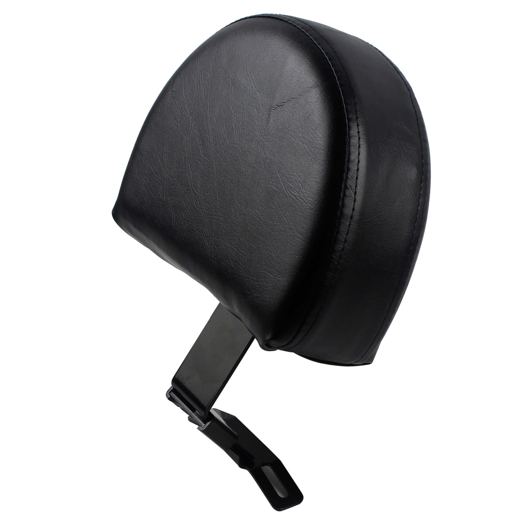 Motorcycle Adjustable Rider Backrest Black Pad for Harley Softail 2007-UP - zjmoto