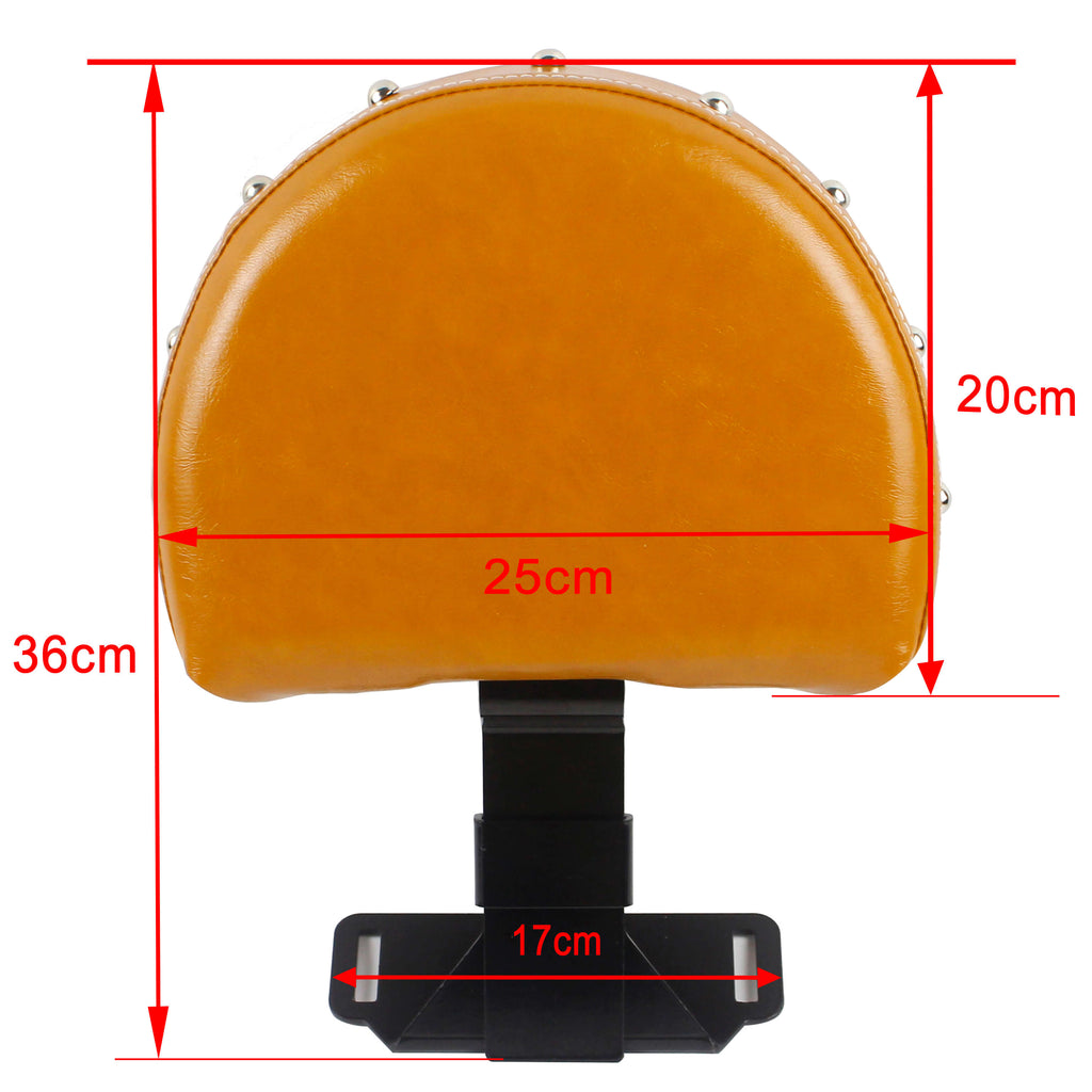 Motorcycle Driver Backrest For Indian Chief / Chieftan 2014-UP - zjmoto