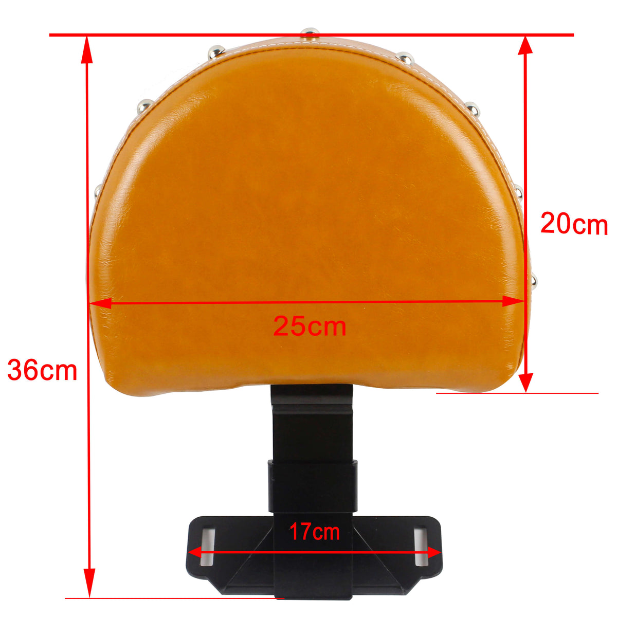 Motorcycle Driver Backrest For Indian Chief / Chieftan 2014-UP - zjmoto