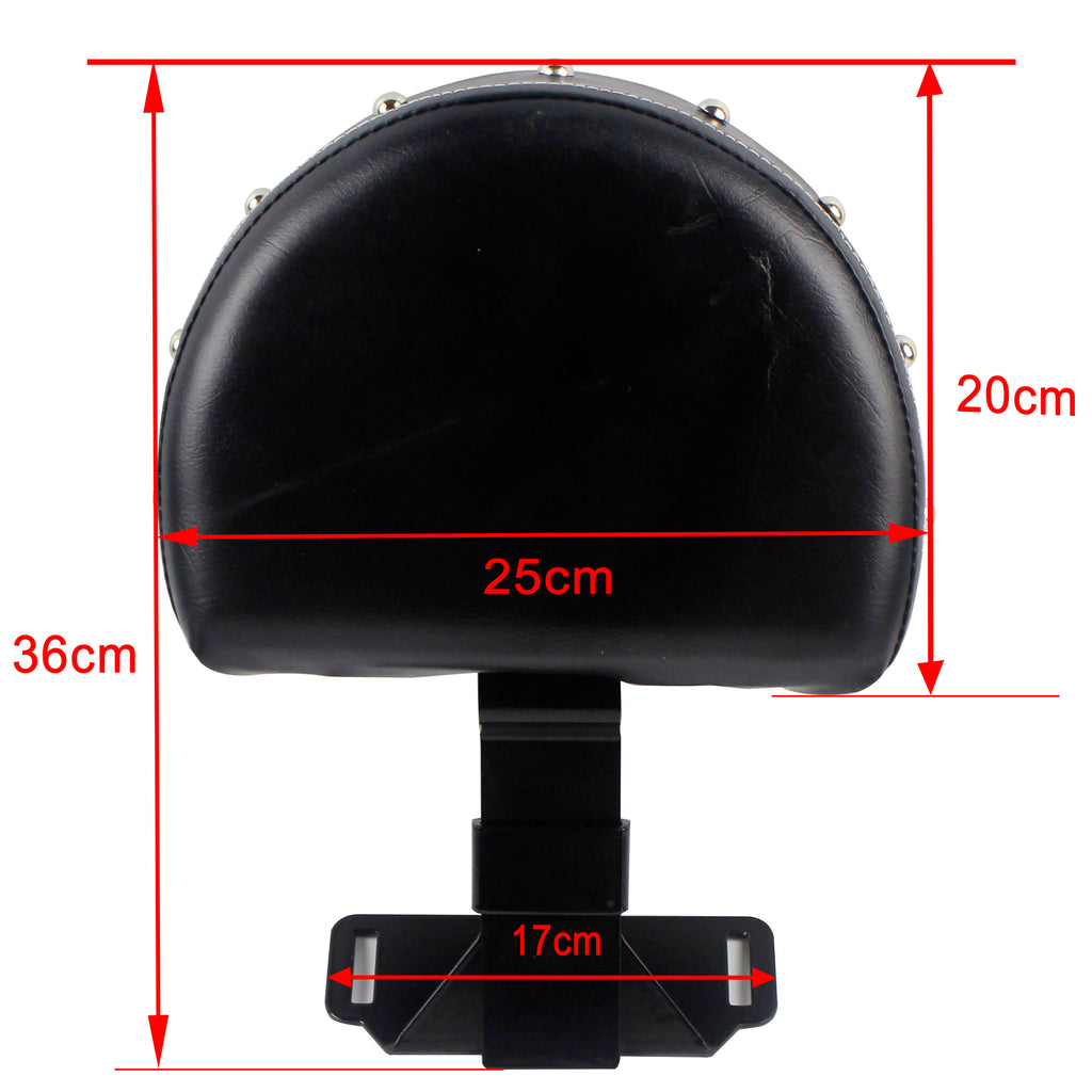 Motorcycle Driver Backrest For Indian Chief / Chieftan 2014-UP - zjmoto