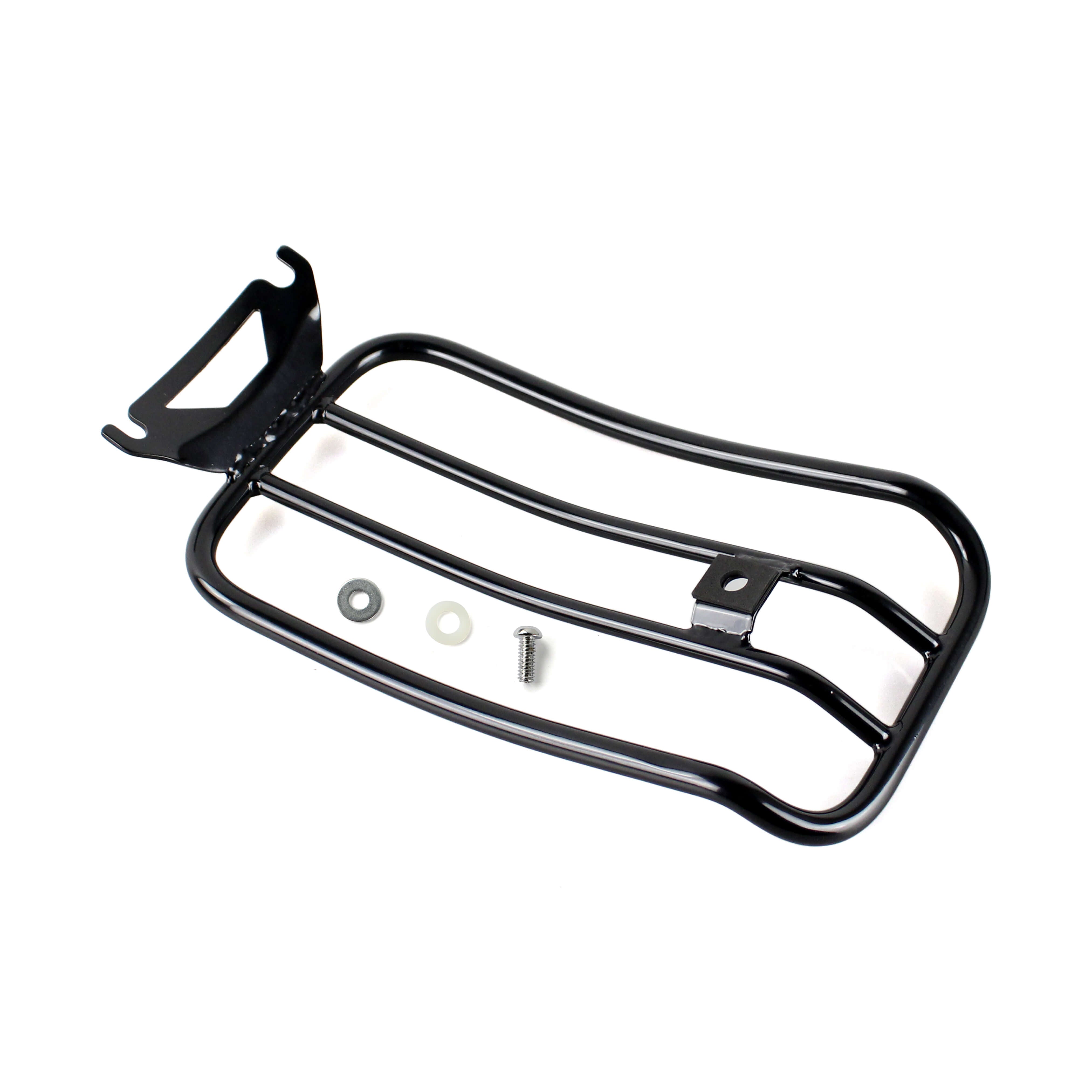 Fender Solo Seat Luggage Rack Carrier For Harley Road King Electra Glide FLHT FLHR - zjmoto