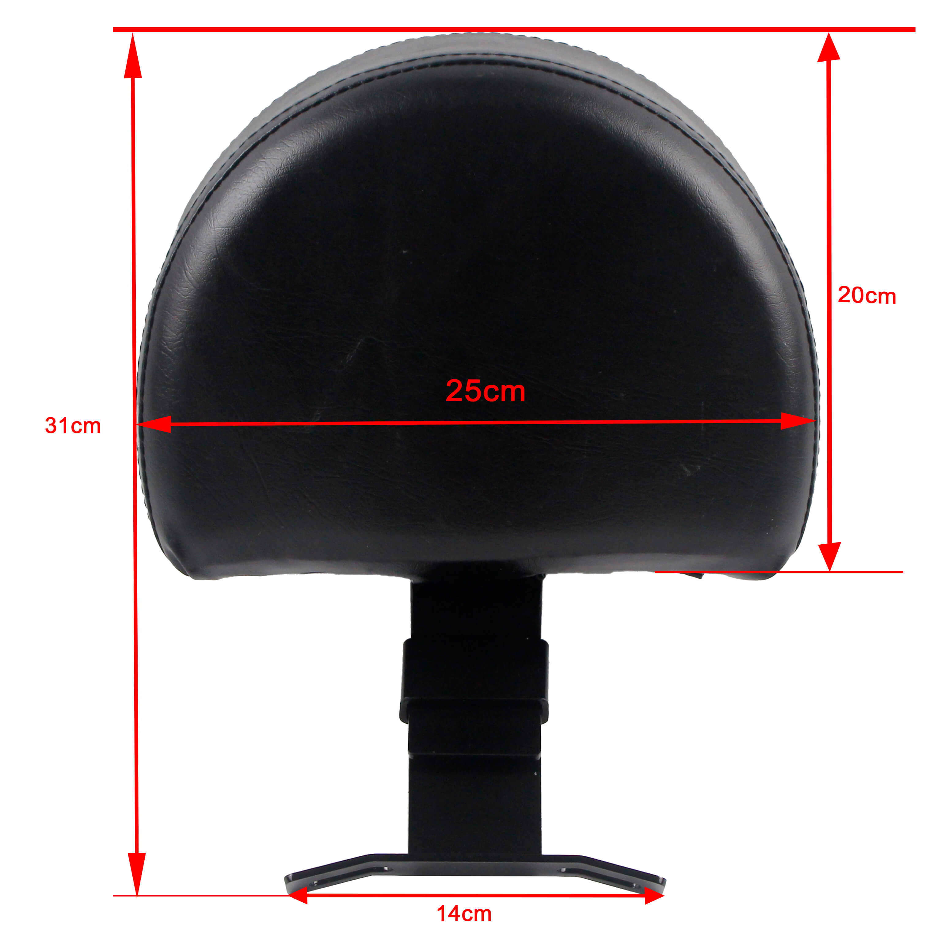 Adjustable Driver Backrest Seat Cushion For 2018-up Harley Davidson Softail - zjmoto