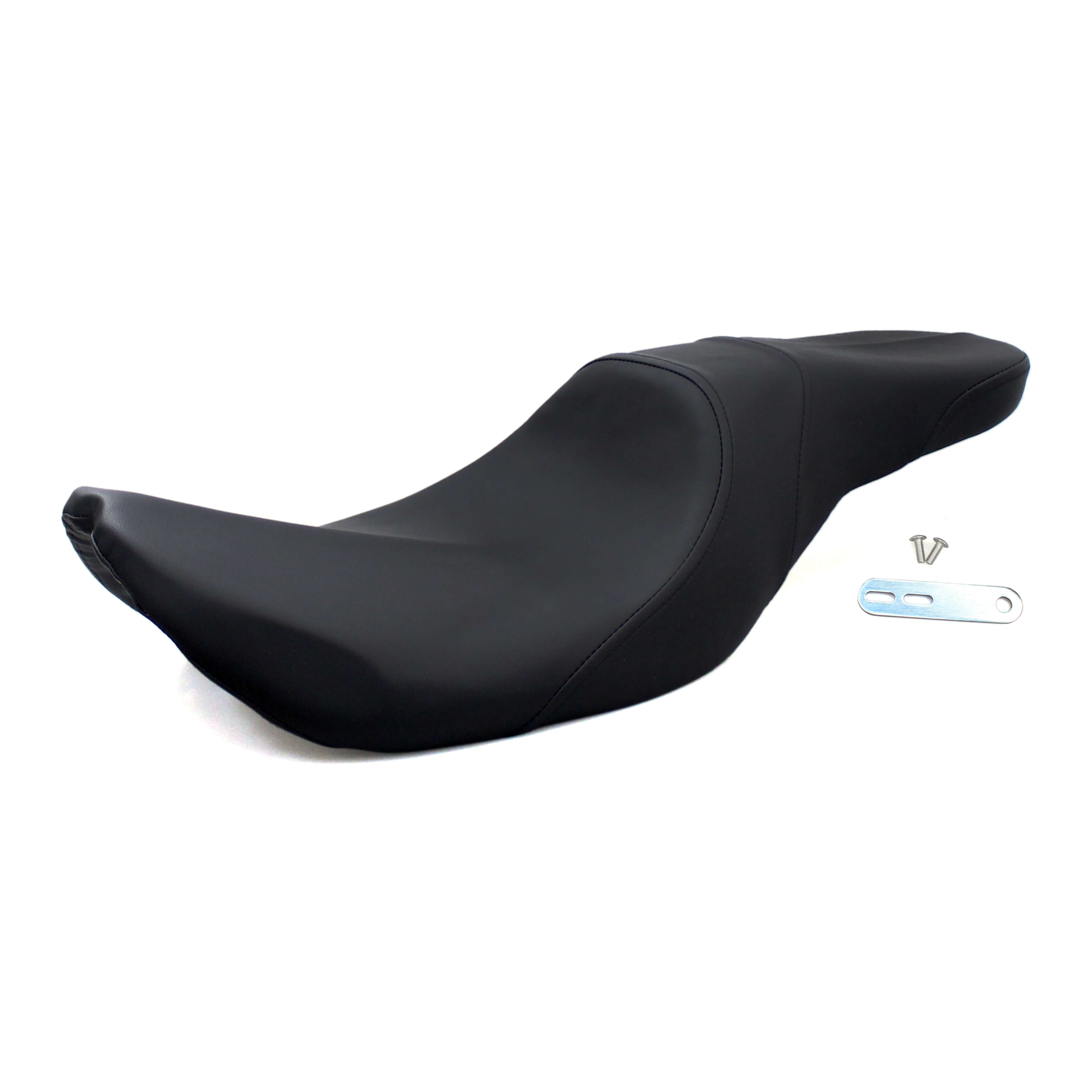 Motorcycle Low Profile 2-Up Seat For Harley Road King FLHR 08-17 - zjmoto