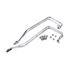 Motorcycle Twin Rail Saddlebag Guard Kit For Harley Touring 2009-2013 - zjmoto