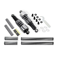 10.5" Slammer Lowering Kit Fork Spring Shock Absorber For Harley Davidson Dyna - zjmoto