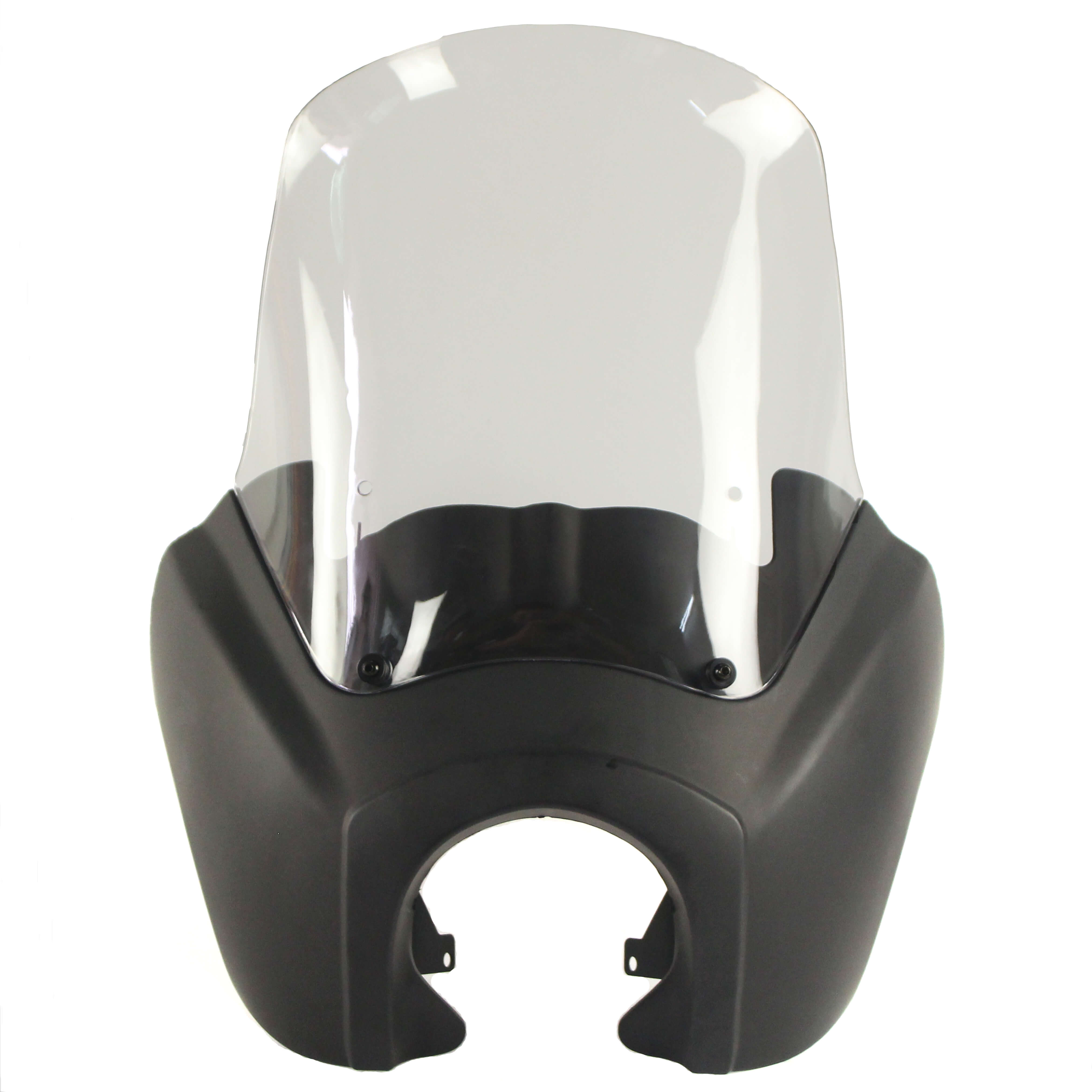 Motorcycle T-Sport Headlight Fairing 15" Adjustable Windshield For Harley Dyna - zjmoto