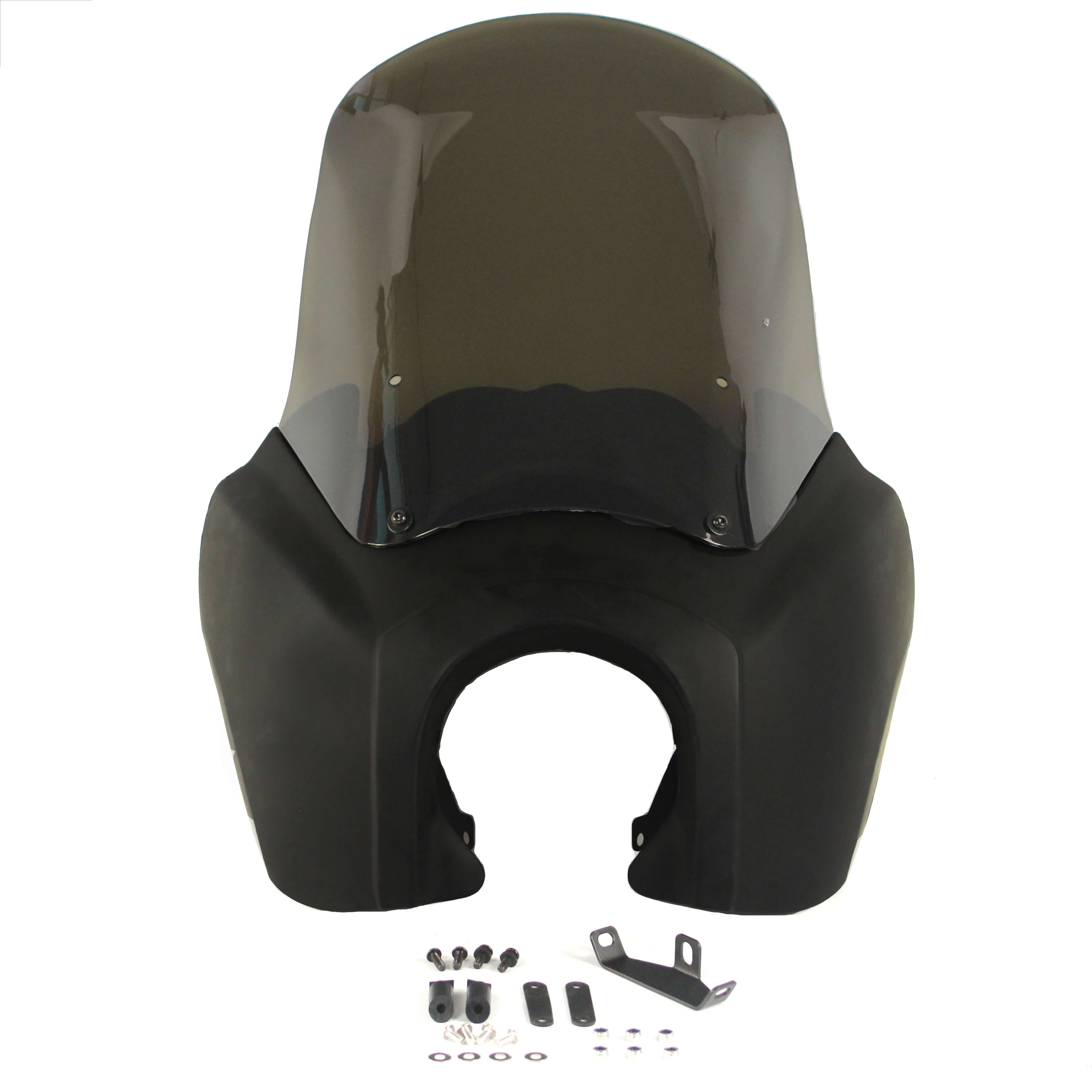 Motorcycle T-Sport Headlight Fairing 15" Adjustable Windshield For Harley Dyna - zjmoto